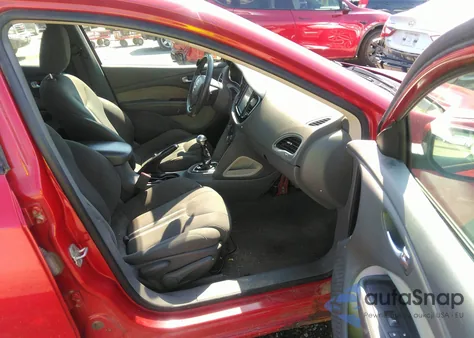 2013 Dodge Dart Rallye из США, поврежденный, VIN 1C3CDFBH7DD640491